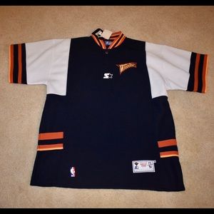 STARTER NWT Mens Warriors Pullover Shirt Size XL